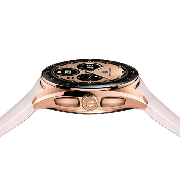 Connected Calibre E5 40 mm en acier inoxydable PVD rose